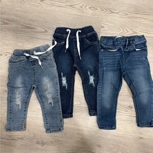 Little Bipsy & Zara Baby Denim Joggers 18-24mo